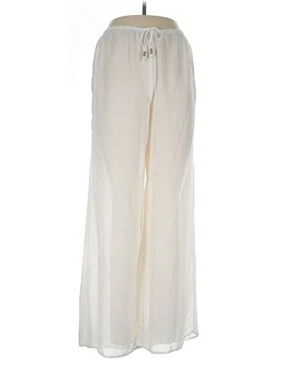 Pre-owned Forever 21 Casual Pants In Ivory
