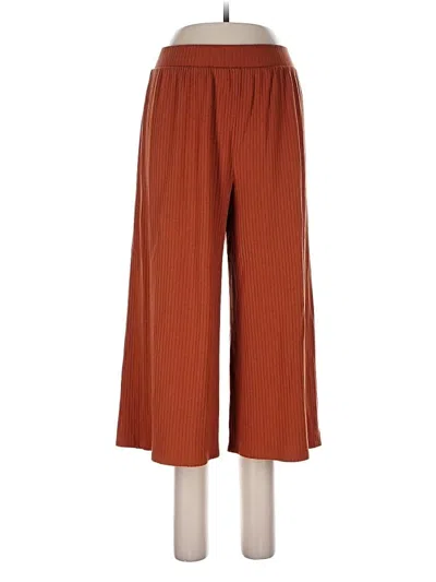 Pre-owned Forever 21 Casual Pants In Orange
