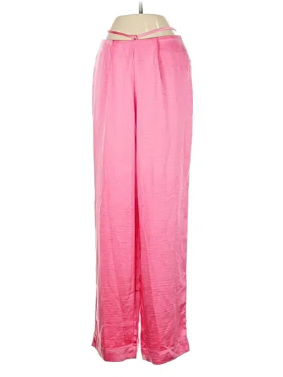 Pre-owned Forever 21 Casual Pants In Pink