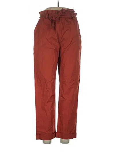 Pre-owned Forever 21 Casual Pants In Red