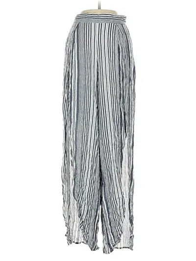 Pre-owned Forever 21 Casual Pants In Silver