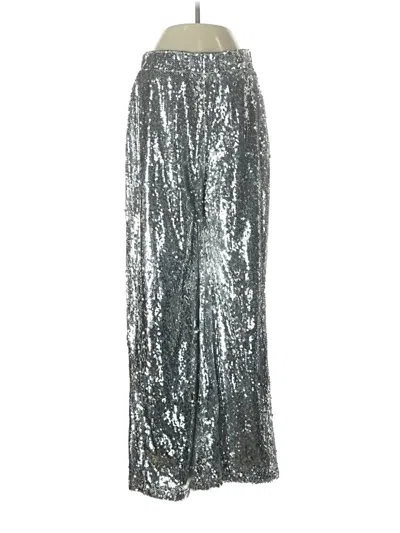 Pre-owned Forever 21 Casual Pants In Silver