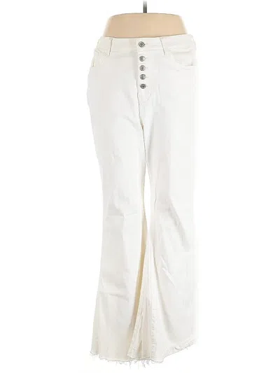 Pre-owned Forever 21 Casual Pants In White