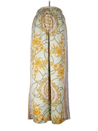 Pre-owned Forever 21 Casual Pants In Yellow