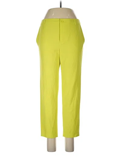 Pre-owned Forever 21 Casual Pants In Yellow