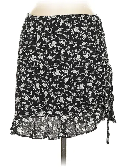 Pre-owned Forever 21 Casual Skirt In Black
