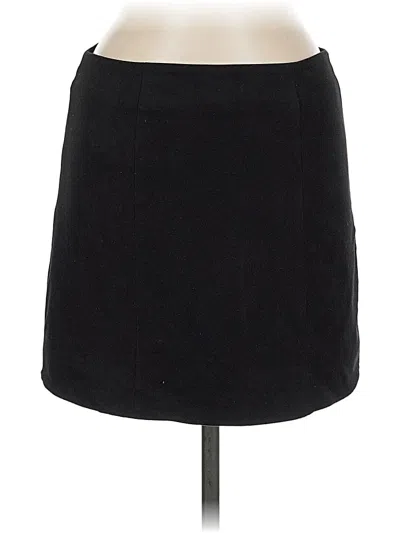 Pre-owned Forever 21 Casual Skirt In Black