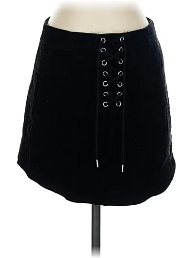 Pre-owned Forever 21 Casual Skirt In Black