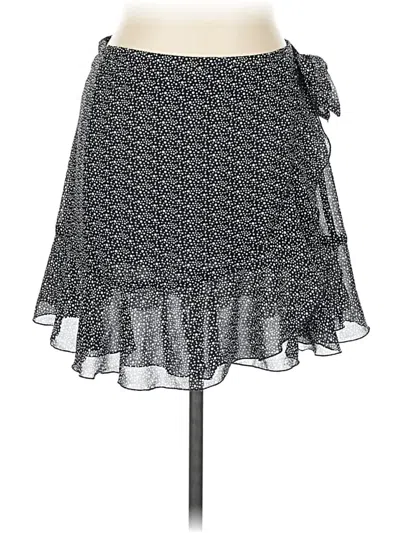 Pre-owned Forever 21 Casual Skirt In Black