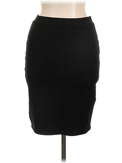 Pre-owned Forever 21 Casual Skirt In Black