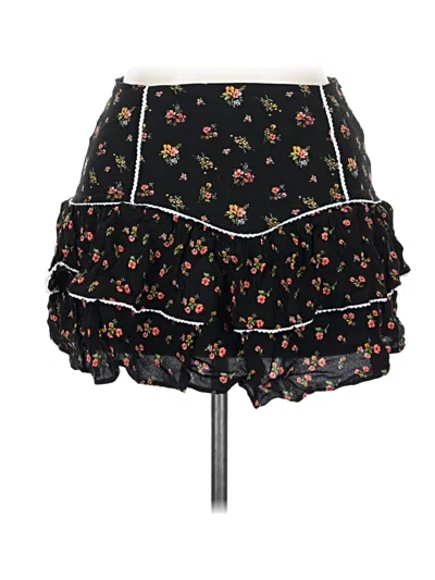 Pre-owned Forever 21 Casual Skirt In Black