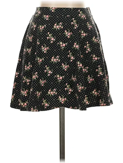 Pre-owned Forever 21 Casual Skirt In Black