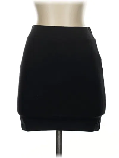 Pre-owned Forever 21 Casual Skirt In Black