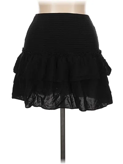 Pre-owned Forever 21 Casual Skirt In Black