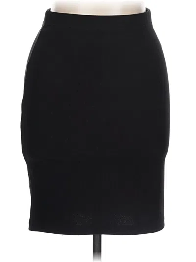 Pre-owned Forever 21 Casual Skirt In Black