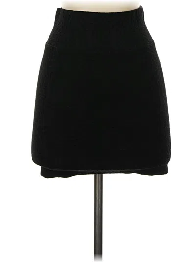 Pre-owned Forever 21 Casual Skirt In Black