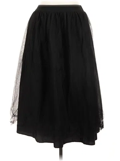 Pre-owned Forever 21 Casual Skirt In Black