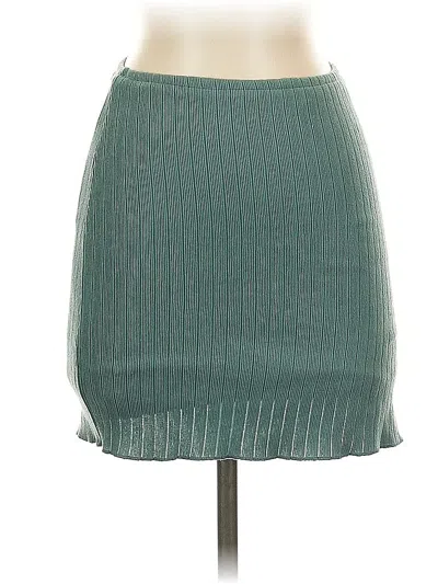 Pre-owned Forever 21 Casual Skirt In Blue