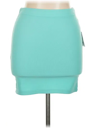 Pre-owned Forever 21 Casual Skirt In Blue