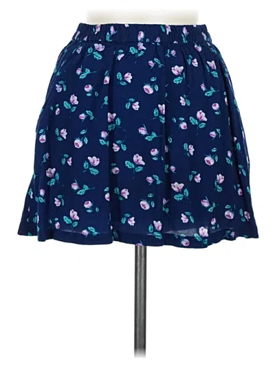 Pre-owned Forever 21 Casual Skirt In Blue