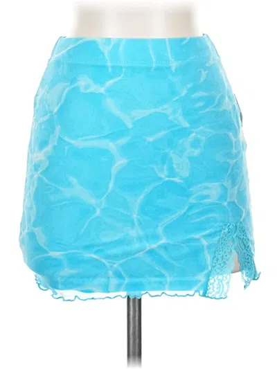 Forever 21 Casual Skirt In Blue