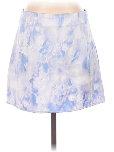 Pre-owned Forever 21 Casual Skirt In Blue