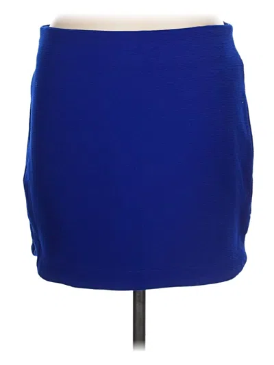 Pre-owned Forever 21 Casual Skirt In Blue