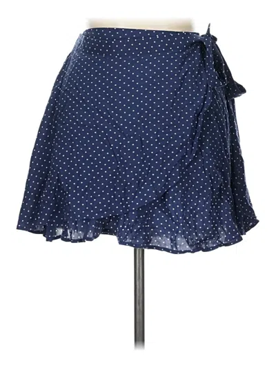 Pre-owned Forever 21 Casual Skirt In Blue