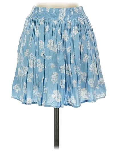 Pre-owned Forever 21 Casual Skirt In Blue