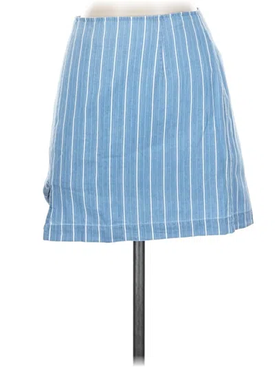 Pre-owned Forever 21 Casual Skirt In Blue