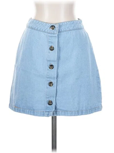 Pre-owned Forever 21 Casual Skirt In Blue