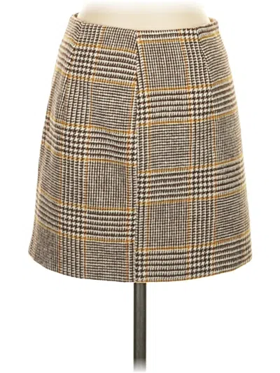 Pre-owned Forever 21 Casual Skirt In Brown