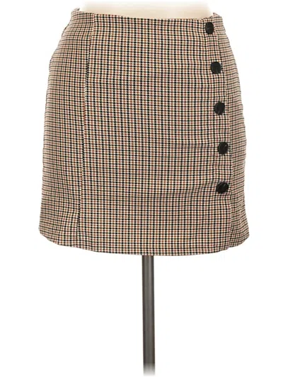 Pre-owned Forever 21 Casual Skirt In Brown