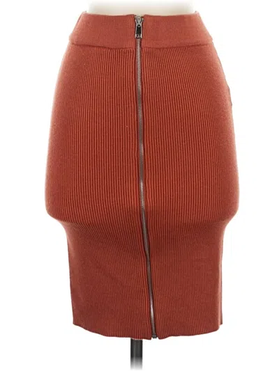 Pre-owned Forever 21 Casual Skirt In Brown