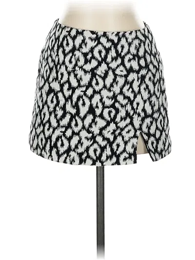 Pre-owned Forever 21 Casual Skirt In Gray