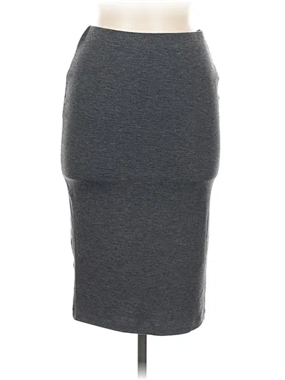 Pre-owned Forever 21 Casual Skirt In Gray