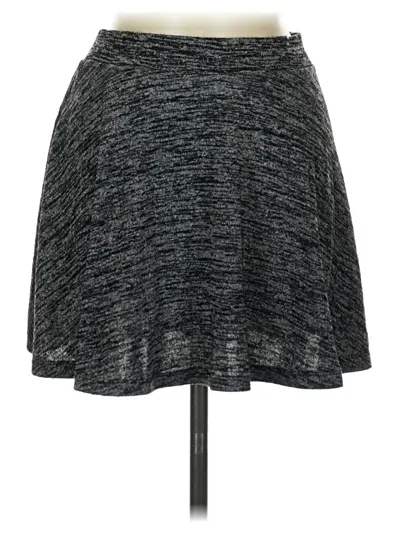 Pre-owned Forever 21 Casual Skirt In Gray