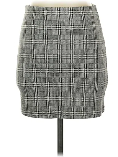 Pre-owned Forever 21 Casual Skirt In Gray