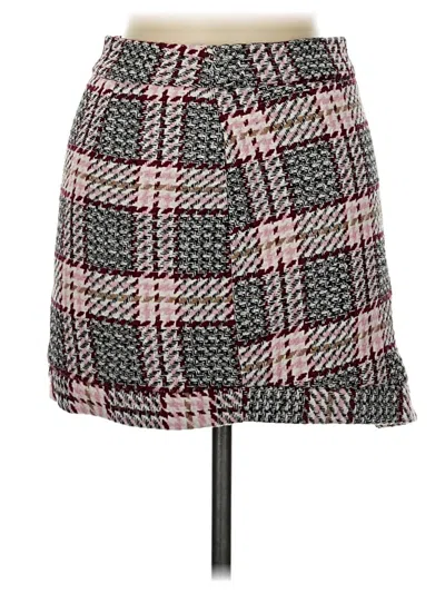 Pre-owned Forever 21 Casual Skirt In Gray