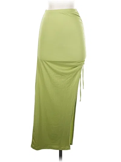 Pre-owned Forever 21 Casual Skirt In Green