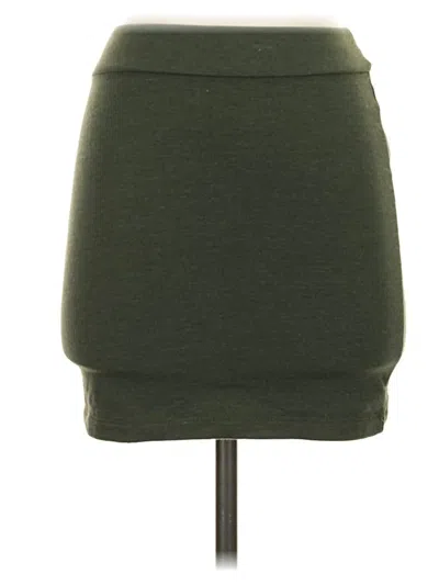 Pre-owned Forever 21 Casual Skirt In Green