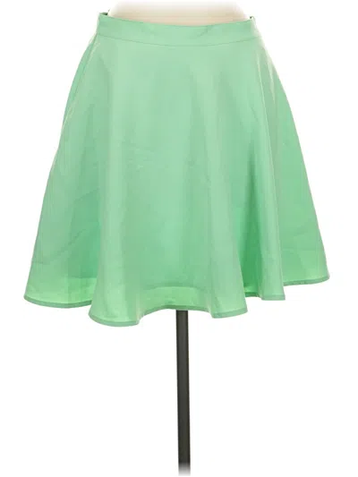 Pre-owned Forever 21 Casual Skirt In Green