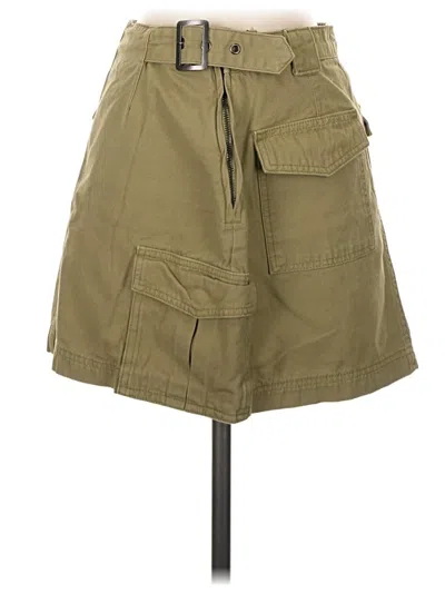 Pre-owned Forever 21 Casual Skirt In Green
