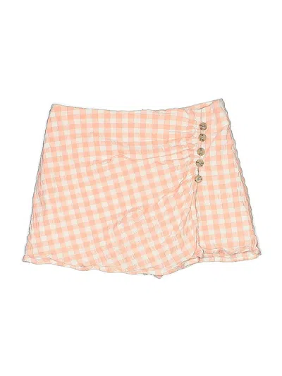 Pre-owned Forever 21 Casual Skirt In Orange