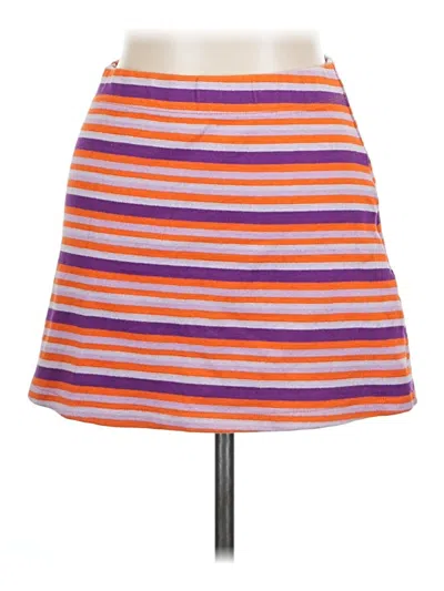 Pre-owned Forever 21 Casual Skirt In Orange