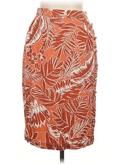 Pre-owned Forever 21 Casual Skirt In Orange
