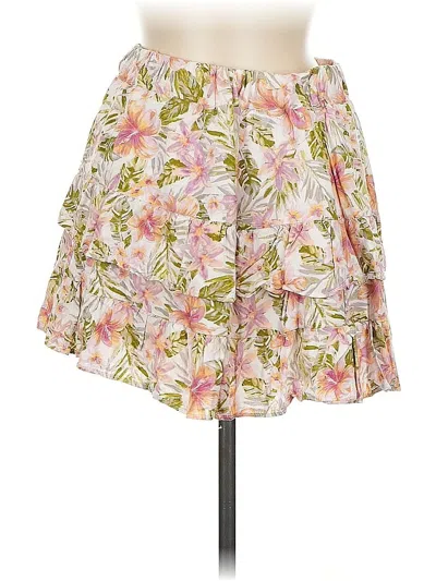 Pre-owned Forever 21 Casual Skirt In Pink