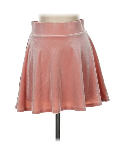 Pre-owned Forever 21 Casual Skirt In Pink