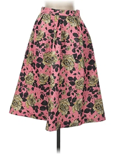 Pre-owned Forever 21 Casual Skirt In Pink