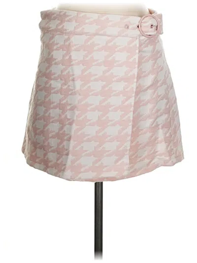 Pre-owned Forever 21 Casual Skirt In Pink